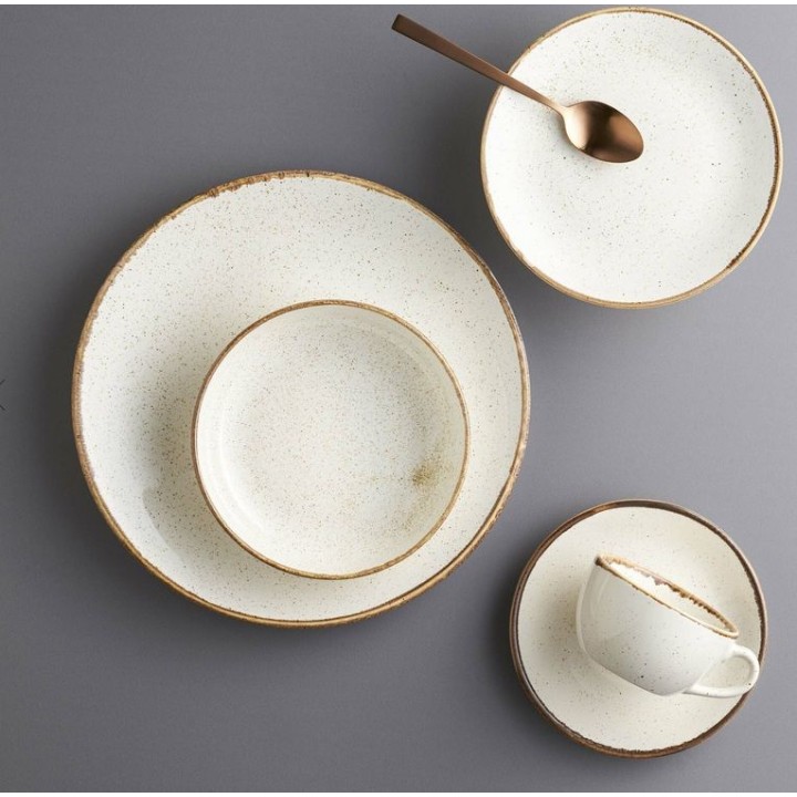 Talerz trójkątny Sand, 270mm | 04ALM007013 FINE DINE