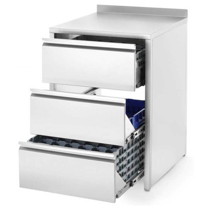 Moduł do szybkiej pracy na szkle Oxygen, 600x650x(H)900 mm, Barmatic | 200032 FINE DINE