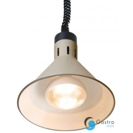  Lampa do podgrzewania potraw wisząca, stożkowa, beżowy, 230V/250W, ⌀275x(H)250mm| 273777 hendi