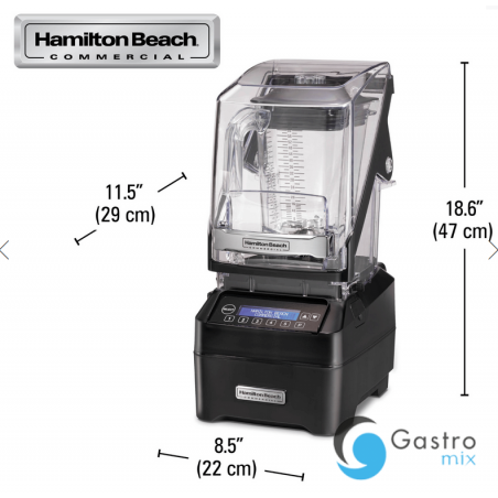 Blender barmański HBH755R-CE Eclipse® 2l 1000W, Hamilton Beach Commercial | HBH755R-CE fine dine 