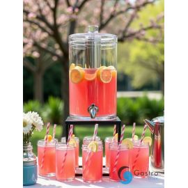  Dyspenser do napojów, 6,4 l, poliwęglan | T-GZ6400B  TOM-GAST