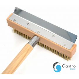  Szczotka do pieca ze skrobakiem | T-47-02  TOM-GAST