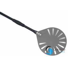  Łopata do pizzy okrągła, perforowana - dł. 120 cm | T-23P TOM-GAST