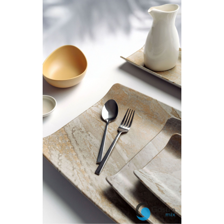 Taca z melaminy GN 1/2 STONEA - VERLO | V-161-12  TOM-GAST 