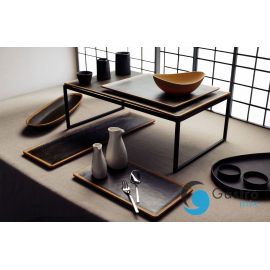  Półmisek z melaminy 42,5x13 cm TERRA MATTE - VERLO | V-959-42  TOM-GAST