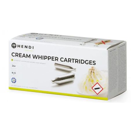 Naboje do bitej śmietany-op. 24 szt. | 588215 hendi 