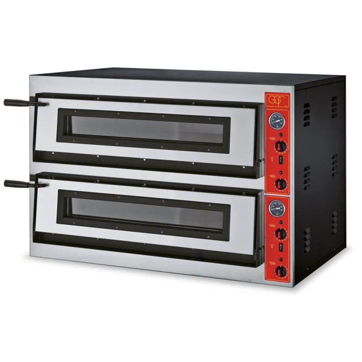 Piec do pizzy E-Line 2x6x30 szeroki | Stalgast 781522