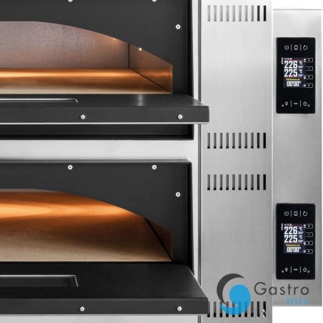 piec do pizzy FR_Digital Line, 2x6x36 szeroki, U 400V, P 18 kW | 781922 stalgast 