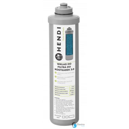 Wkład filtrujący do filtra do kostkarek 3.0 | 238080 HENDI 
