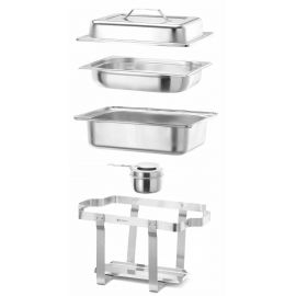  Podgrzewacz na pastę GN 1/2, HENDI, Kitchen Line, 4,5L, 385x295x(H)310mm | 475201 HENDI