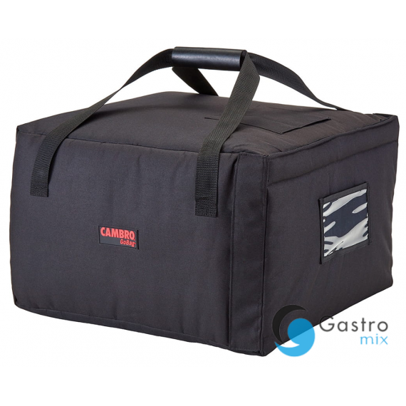 Torba termoizolacyjna Cambro 5x45.7cm lub 6x40.6cm  GoBag na pizzę, czarna  | GBP518/110 ALVA 