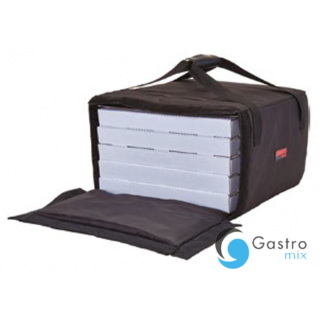 Torba termoizolacyjna Cambro 5x45.7cm lub 6x40.6cm  GoBag na pizzę, czarna  | GBP518/110 ALVA 