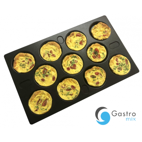 AMT blacha aluminiowa z 11 wgłębieniami, GN 1/1 , 53 x 32,5 cm | 5333MP  ALVA 