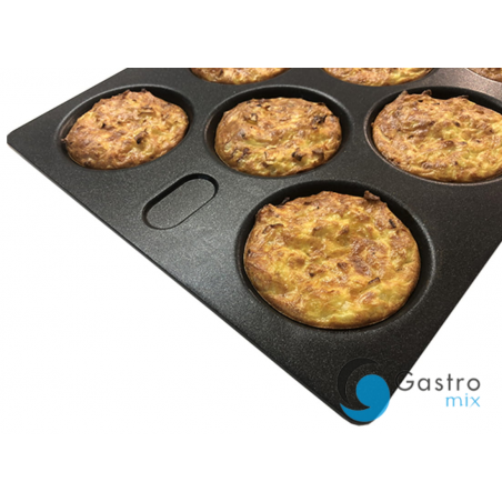 AMT blacha aluminiowa z 11 wgłębieniami, GN 1/1 , 53 x 32,5 cm | 5333MP  ALVA 