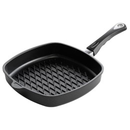 AMT Patelnia grillowa BBQ aluminiowa 28 x 28 cm | E285 BBQ ALVA