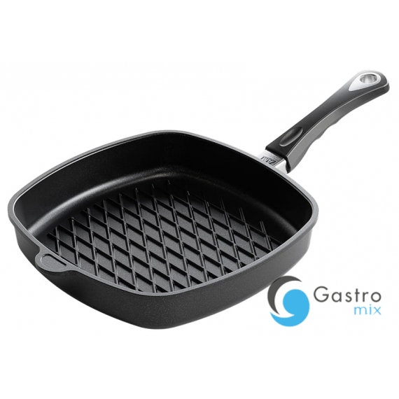 AMT Patelnia grillowa BBQ aluminiowa 28 x 28 cm | E285 BBQ ALVA 