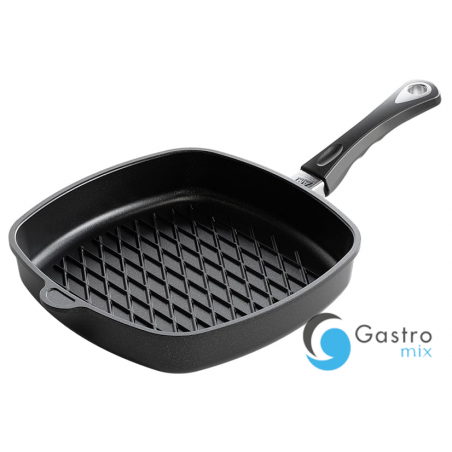 AMT Patelnia grillowa BBQ aluminiowa 28 x 28 cm | E285 BBQ ALVA 
