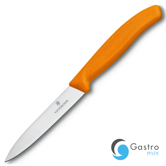 Nóż do warzyw, pomarańczowa rękojeść 10cm | 6.7706.L119 victorinox 