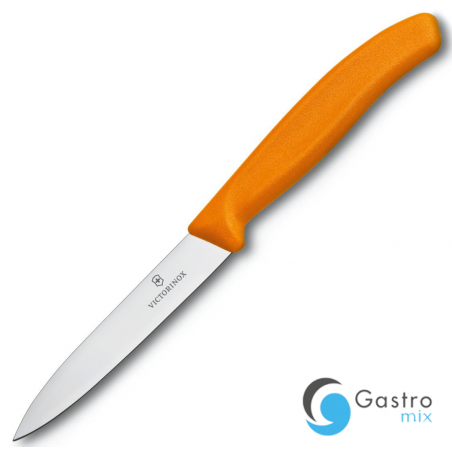Nóż do warzyw, pomarańczowa rękojeść 10cm | 6.7706.L119 victorinox 