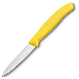 Victorinox Swiss Classic Nóż do jarzyn, gładki, 8 cm, żółty