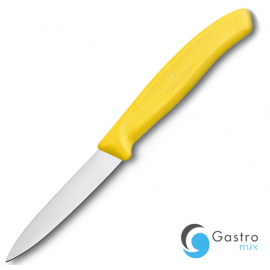 Victorinox Swiss Classic Nóż do jarzyn, gładki, 8 cm, żółty