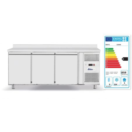 Stół mroźniczy 3-drzwiowy 420 l, Arktic, Profi Line, GN 1/1, 420L| 232699 HENDI 