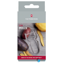  Obieraczka Star, Victorinox, ostrze gładkie, srebrny | 6.0912 hendi