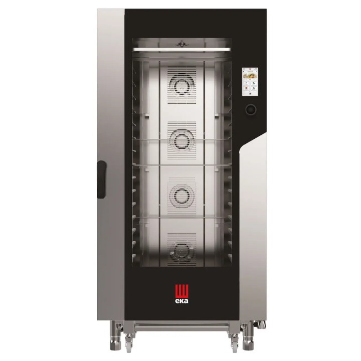 Piec konwekcyjno-parowy Millennial Touch Screen BAKERY 16 x 600 x 400 elektryczny, z bezpośrednim natryskiem, ekranem dotykow
