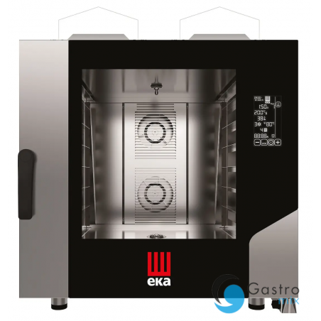 Piec konwekcyjno-parowy Millennial Black Mask Bakery, 6× 600×400 mm gazowy| MKF664GBM hendi 