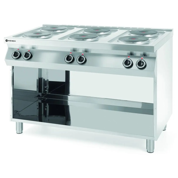 KUCHNIA ELEKTRYCZNA 6-PŁYTOWA KITCHEN LINE NA PODSTAWIE OTWARTEJ