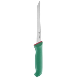 Nóż do filetowania ryb giętki, zielony, (L)330mm | 843321 hendi
