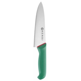 Nóż szefa kuchni, zielony, (L)360mm | 843307 hendi