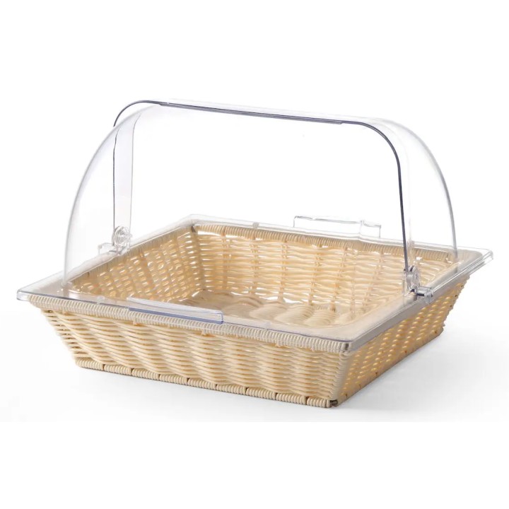 Koszyk do pieczywa z pokrywą ROLLTOP zestaw