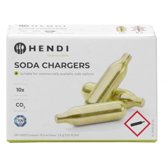 Naboje do wody sodowej-op.10 szt. | 588406 HENDI 