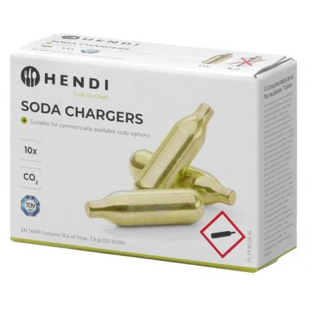 Naboje do wody sodowej-op.10 szt. | 588406 HENDI 