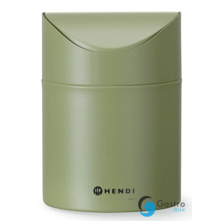 Śmietniczka stołowa, 1,2L, zielony, ⌀120x(H)165mm| 440780 HENDI 