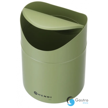 Śmietniczka stołowa, 1,2L, zielony, ⌀120x(H)165mm| 440780 HENDI 
