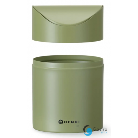 Śmietniczka stołowa, 1,2L, zielony, ⌀120x(H)165mm| 440780 HENDI 