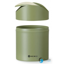  Śmietniczka stołowa, 1,2L, zielony, ⌀120x(H)165mm| 440780 HENDI