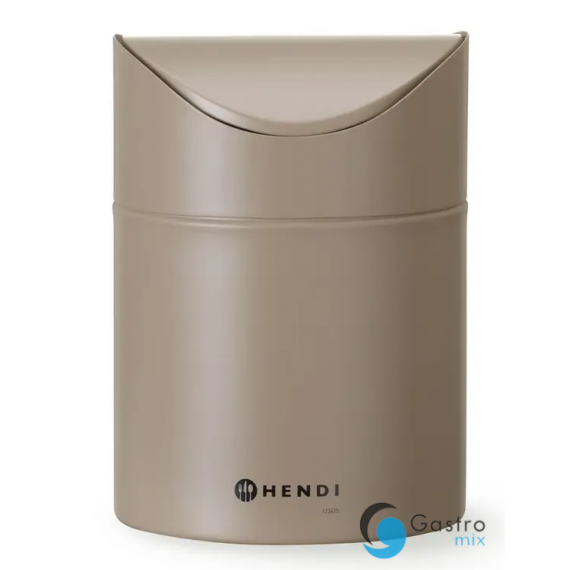 Śmietniczka stołowa, 1,2L, beżowy, ⌀120x(H)165mm| 440797 HENDI 
