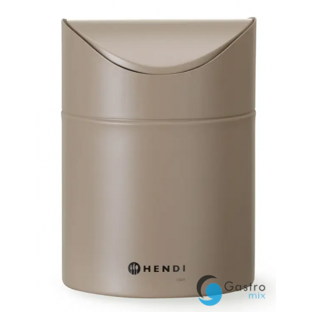 Śmietniczka stołowa, 1,2L, beżowy, ⌀120x(H)165mm| 440797 HENDI 