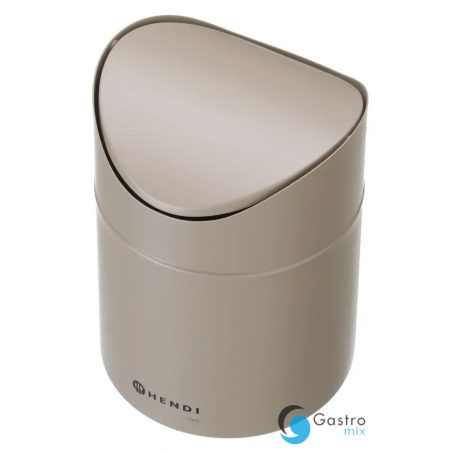 Śmietniczka stołowa, 1,2L, beżowy, ⌀120x(H)165mm| 440797 HENDI 
