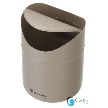 Śmietniczka stołowa, 1,2L, beżowy, ⌀120x(H)165mm| 440797 HENDI 
