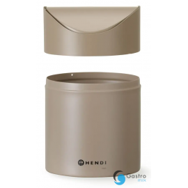  Śmietniczka stołowa, 1,2L, beżowy, ⌀120x(H)165mm| 440797 HENDI