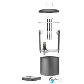  Juicer, 4 L UNIQ , designed by Robert Bronwasser, 4L, Black| 425008 HENDI