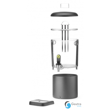 Juicer, 4 L UNIQ , designed by Robert Bronwasser, 4L, Black| 425008 HENDI 