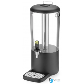  Dyspenser do soków, 8 l UNIQ, , designed by Robert Bronwasser, 8L, czarny, 318x216x(H)532mm|...