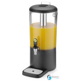  Dyspenser do soków, 8 l UNIQ, , designed by Robert Bronwasser, 8L, czarny, 318x216x(H)532mm|...
