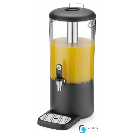 Dyspenser do soków, 8 l UNIQ, , designed by Robert Bronwasser, 8L, czarny, 318x216x(H)532mm|... 