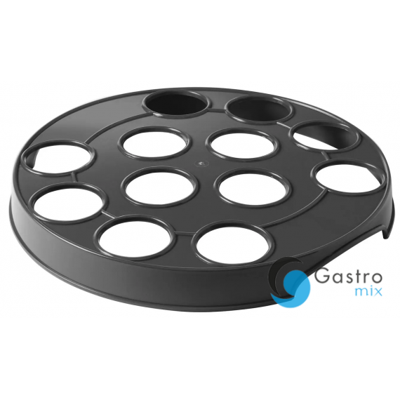 Nośnik do szklanek z piwem, BarUp, czarny, ⌀315x(H)35mm | 696217 hendi 